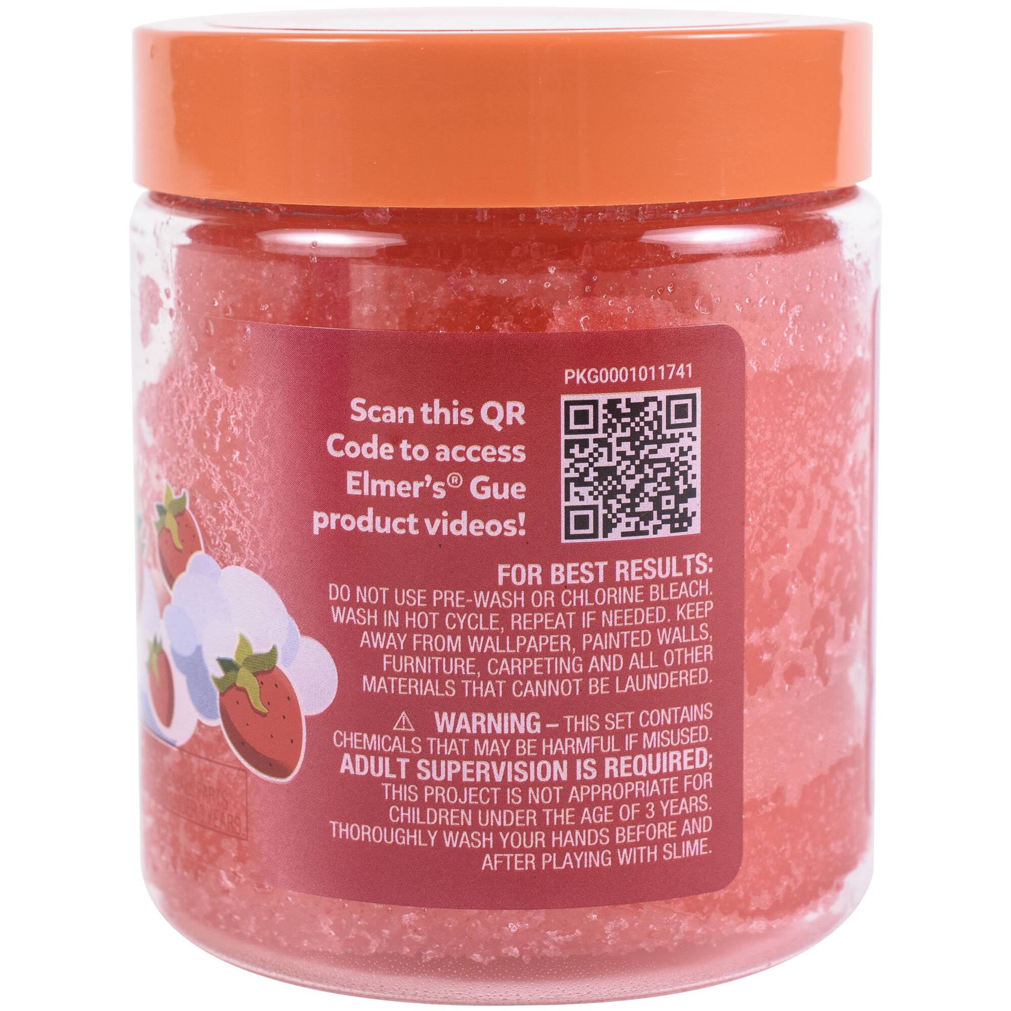 Elmer's Strawberry Cloud Premade Slime